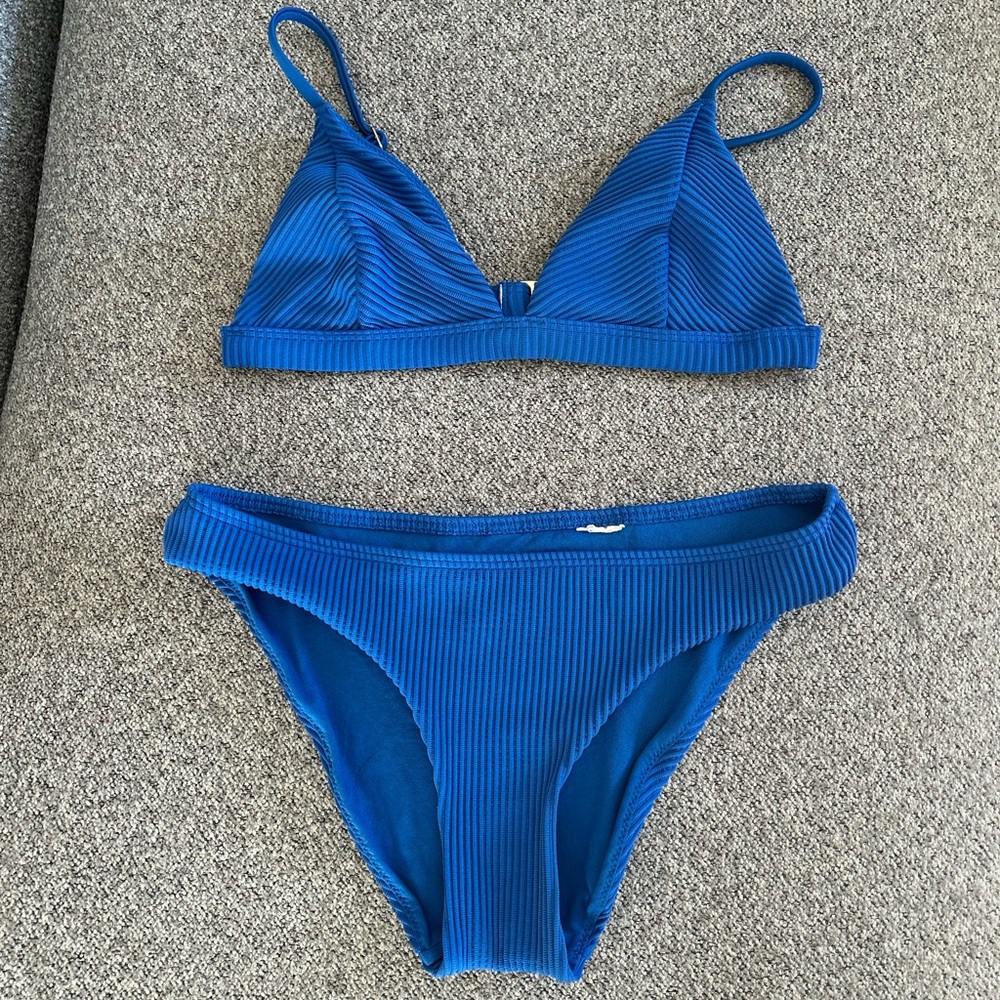 Hollister Blue Bikini Set